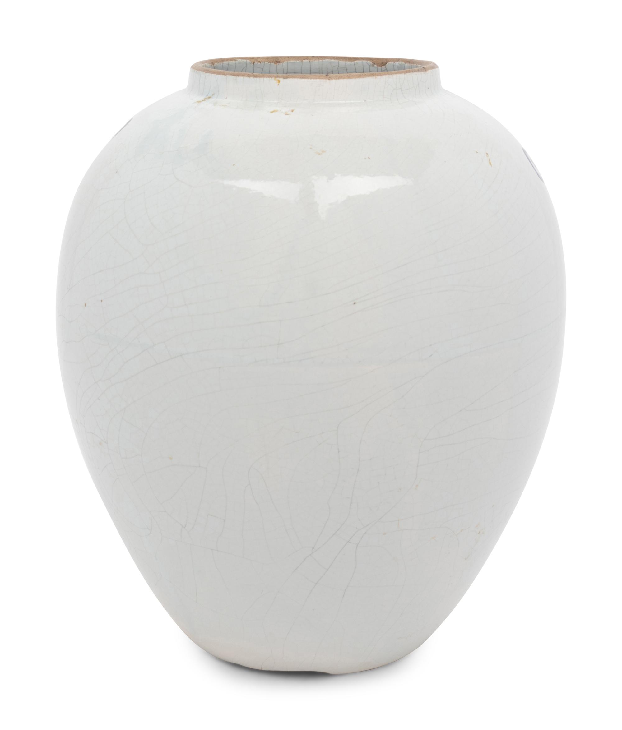A Delftware Tobacco Jar