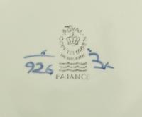 A Royal Copenhagen Tranquebar Blue Porcelain Dinner Service