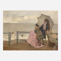 Ernest-Ange Duez (French, 1843–1896) Bord de Mer