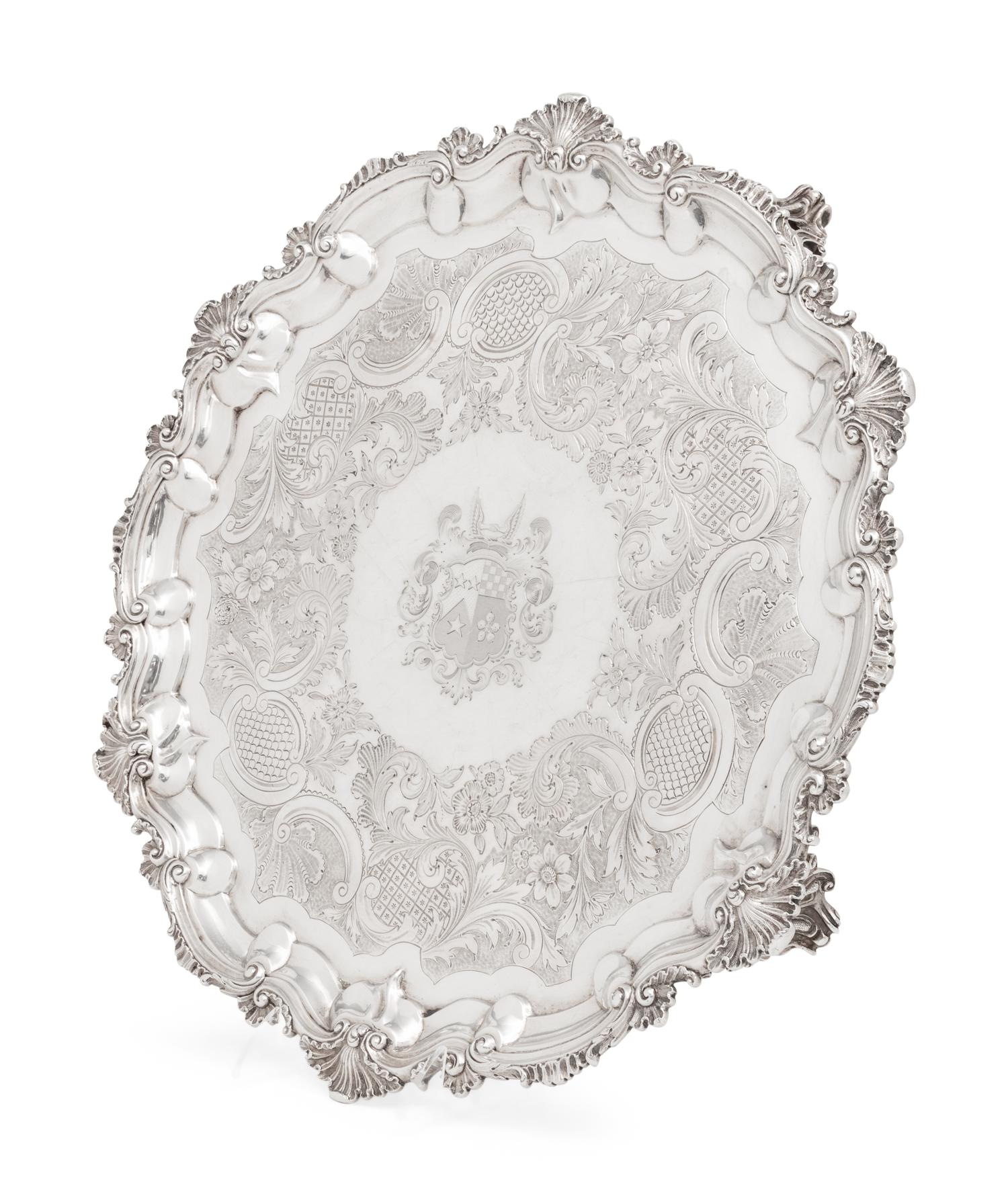A George III Silver Salver