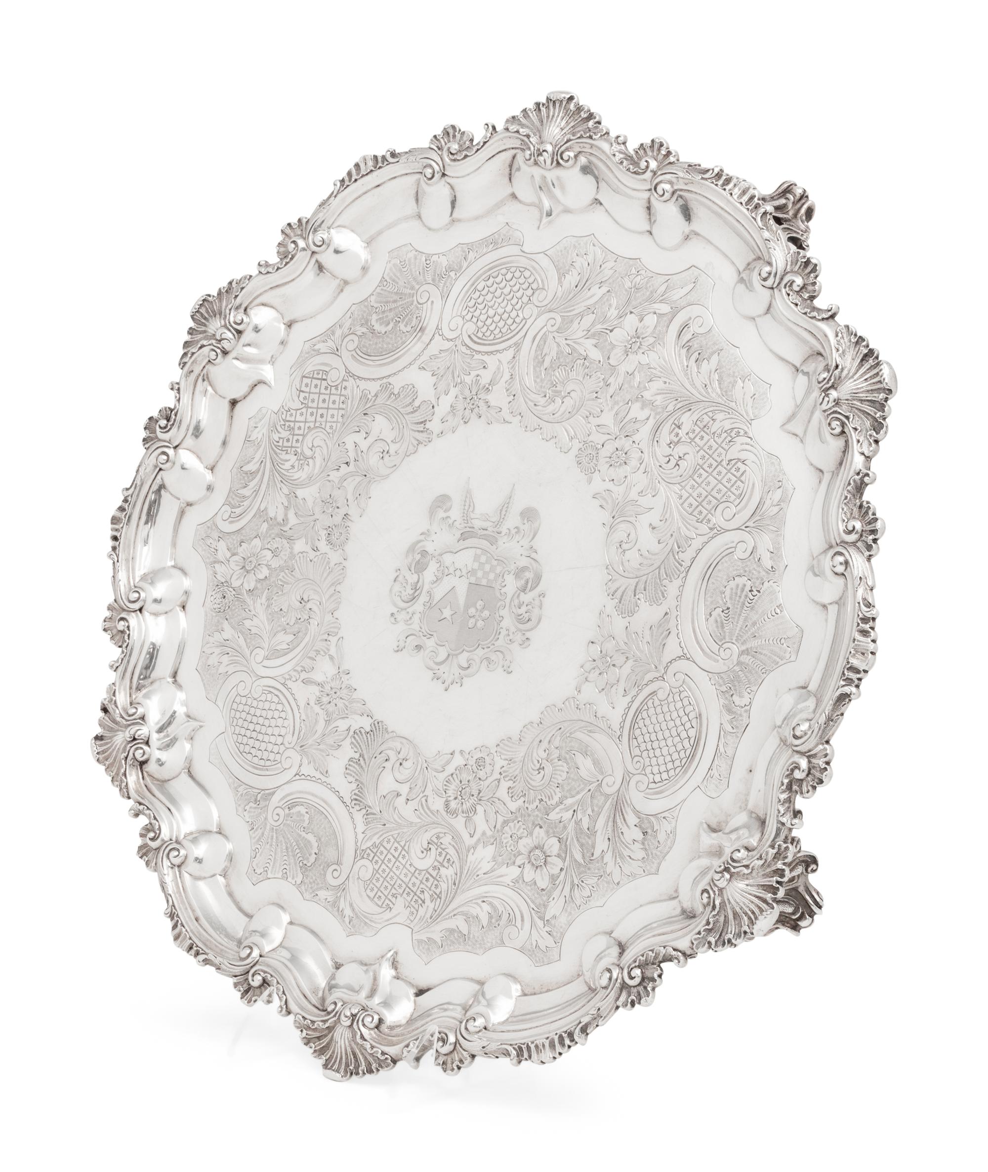 A George III Silver Salver