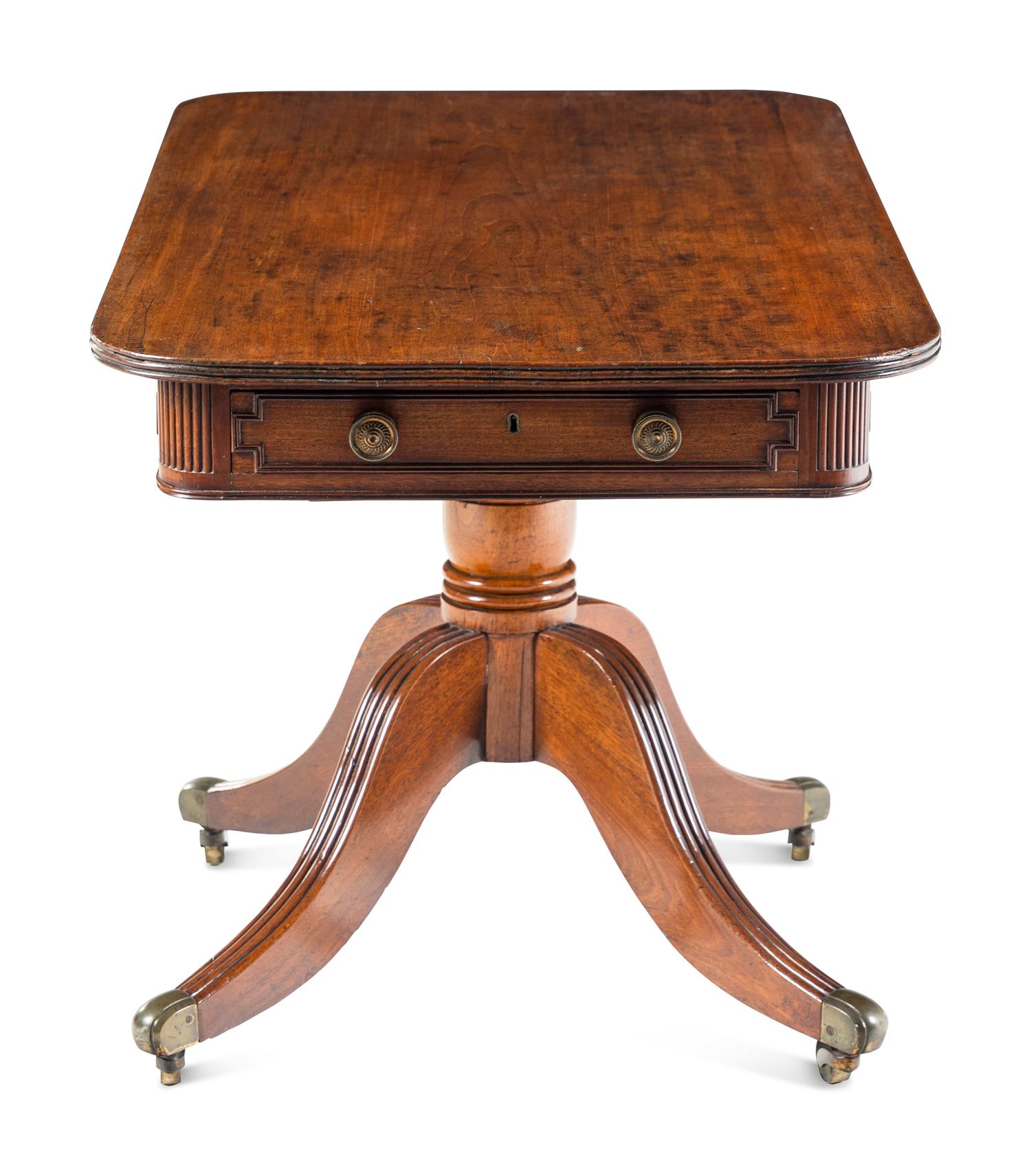 A Regency Mahogany Side Table