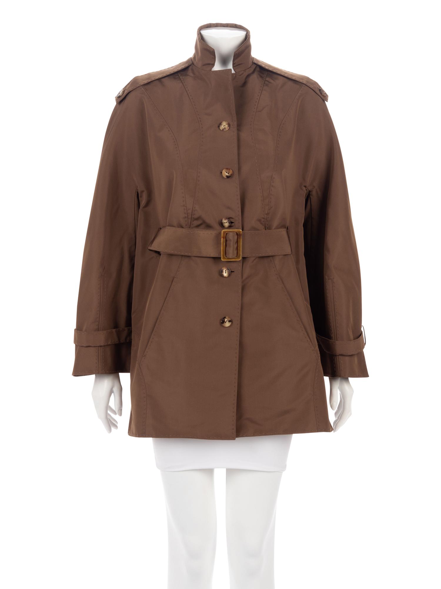 Chado Ralph Rucci Belted Silk Jacket