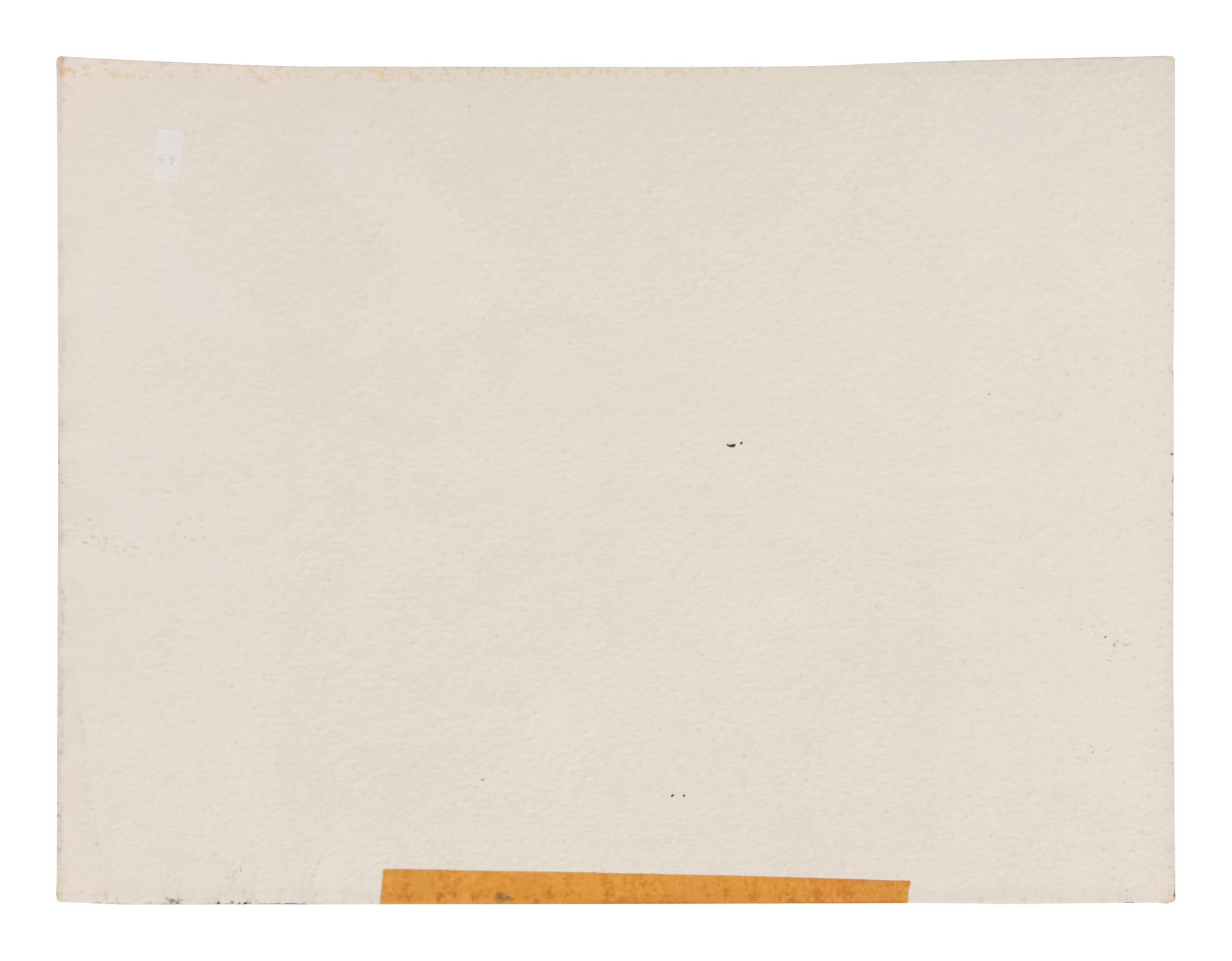 Four works: Sweden, 1951; Beach Scene; Rockport; and Harbor Scene