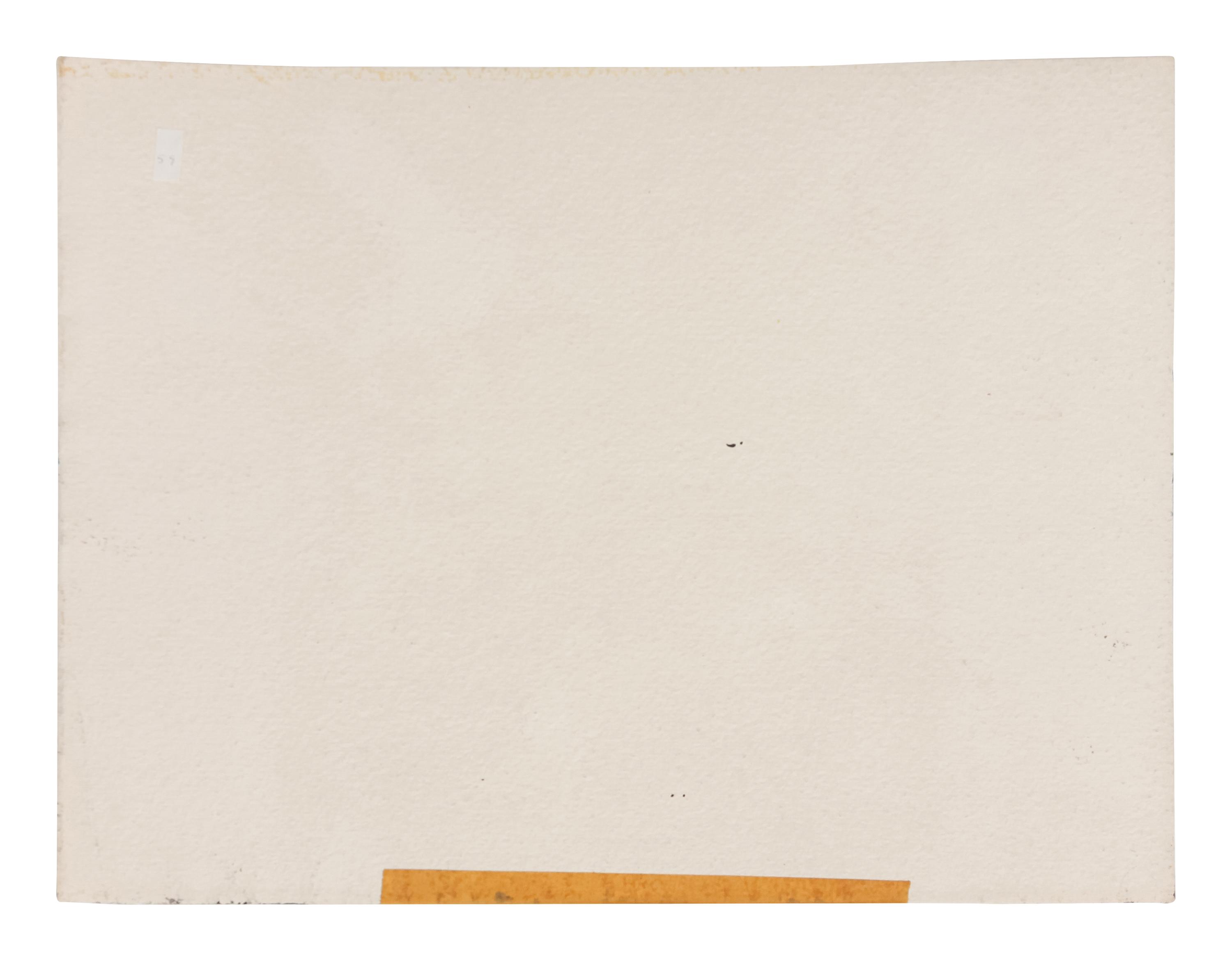 Four works: Sweden, 1951; Beach Scene; Rockport; and Harbor Scene