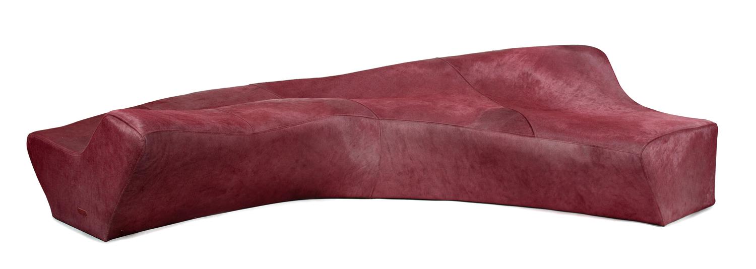 Zaha Hadid, (Iraqi/British, 1950-2016), Moraine Sofa, 2000 from the Z-Scape Series, manufactured by Sawaya & Moroni, Italy