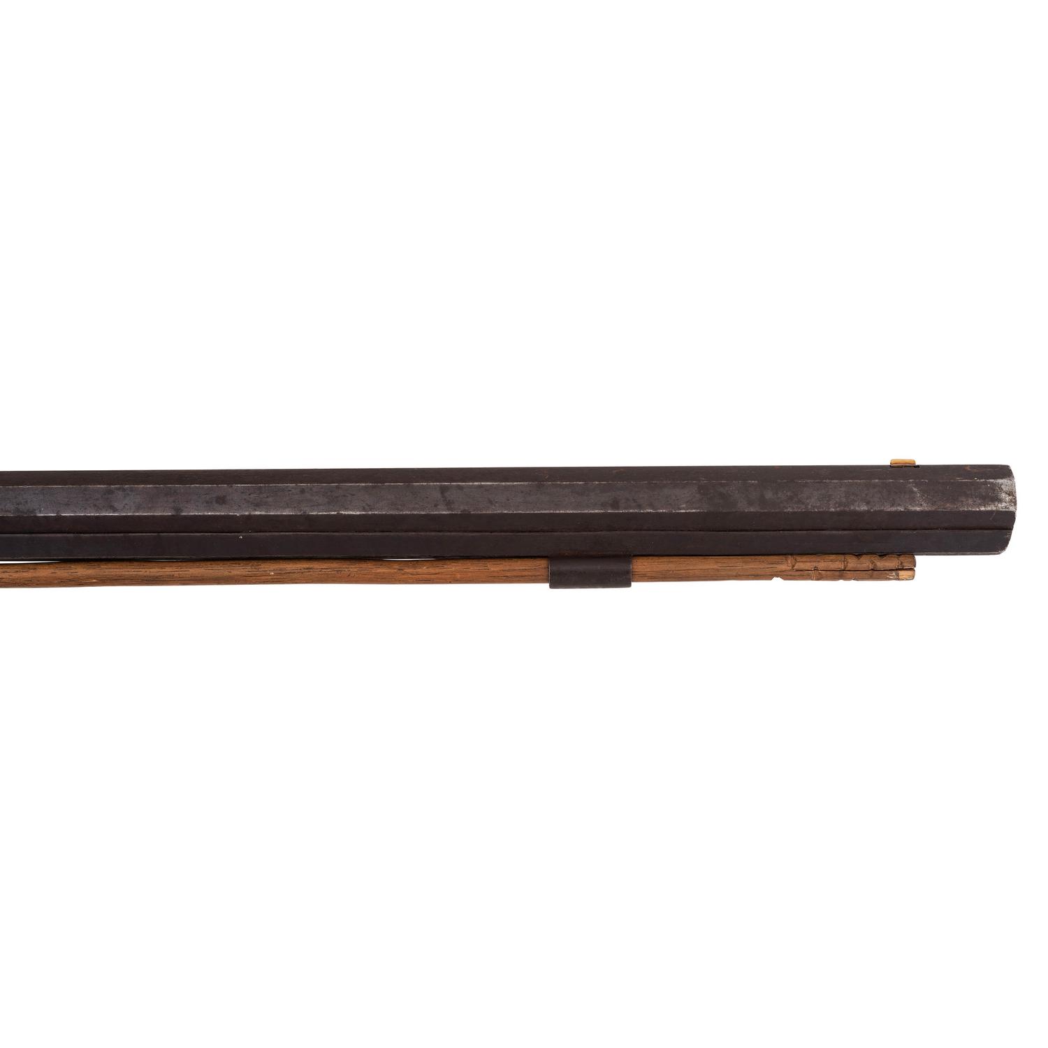 Half Stock Percussion Rifle by Henry Leman