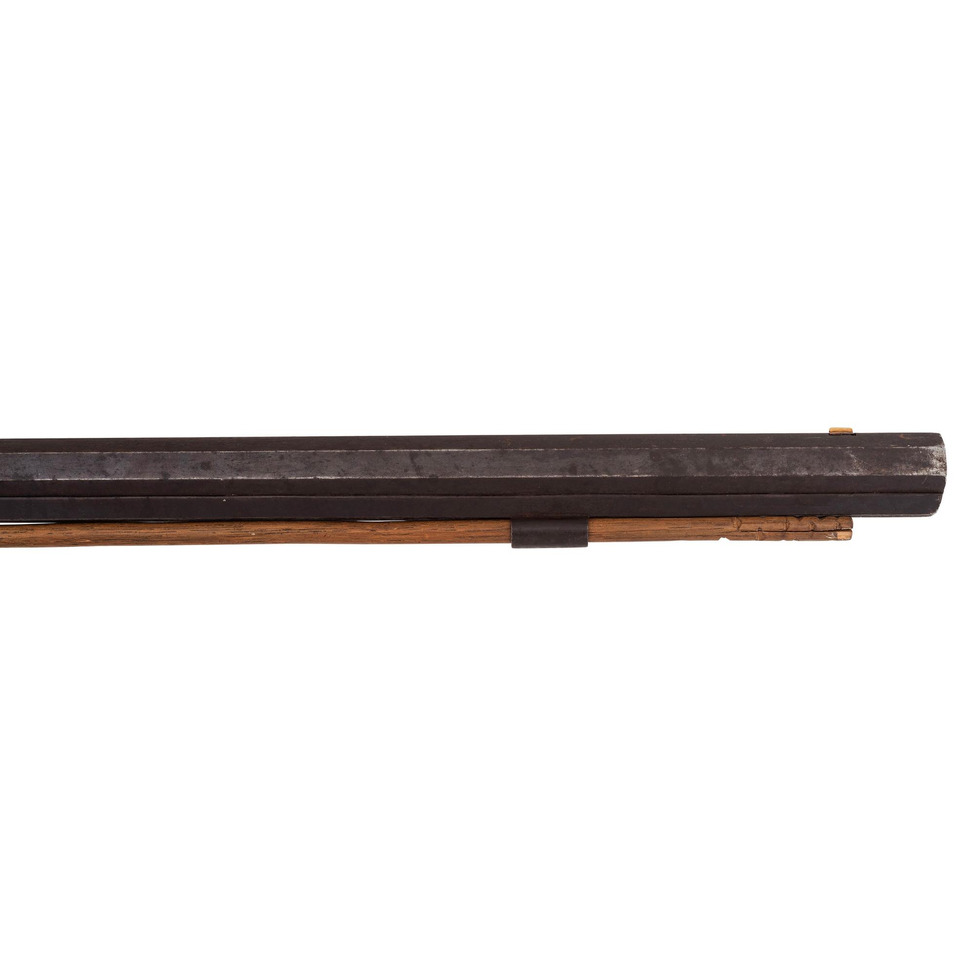 Half Stock Percussion Rifle by Henry Leman