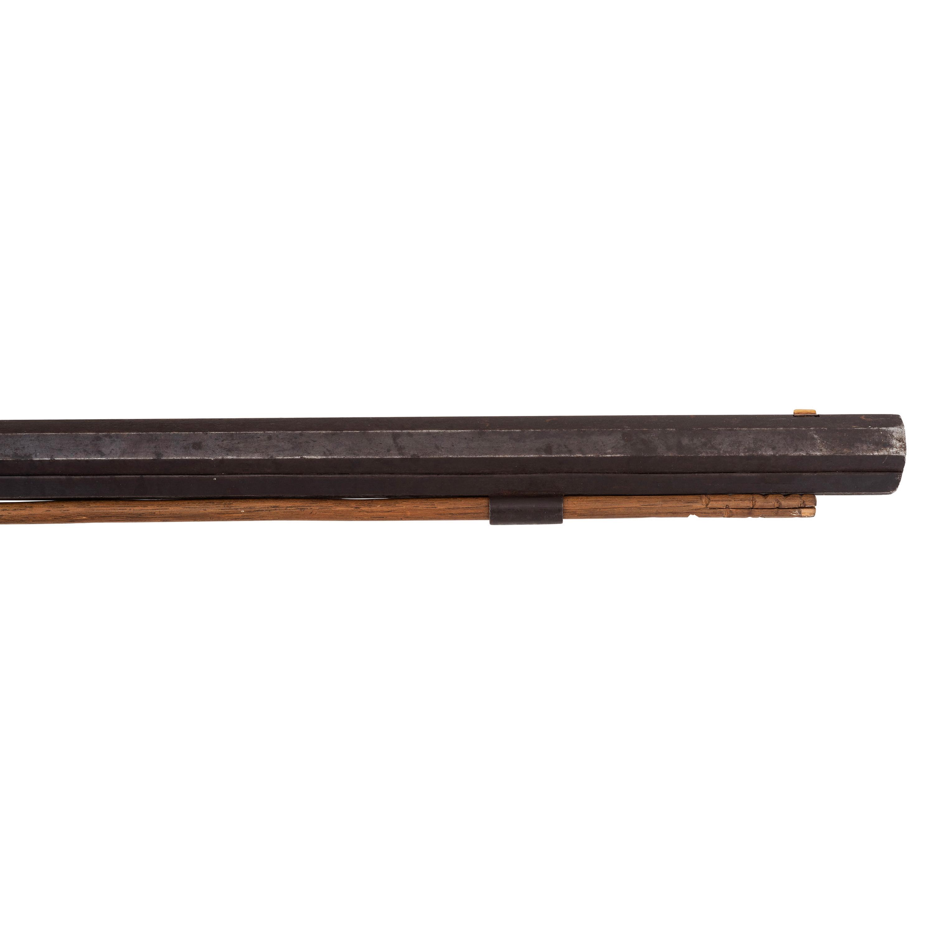 Half Stock Percussion Rifle by Henry Leman