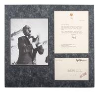 JOHNSON, Lyndon B. (1908-1973). Letters signed ("Lyndon B. Johnson"), most as Senate Majority Whip.