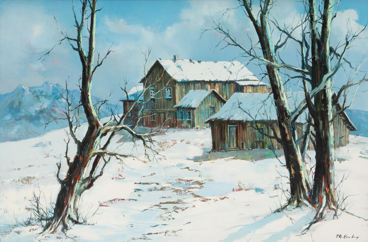 Snowy Scene