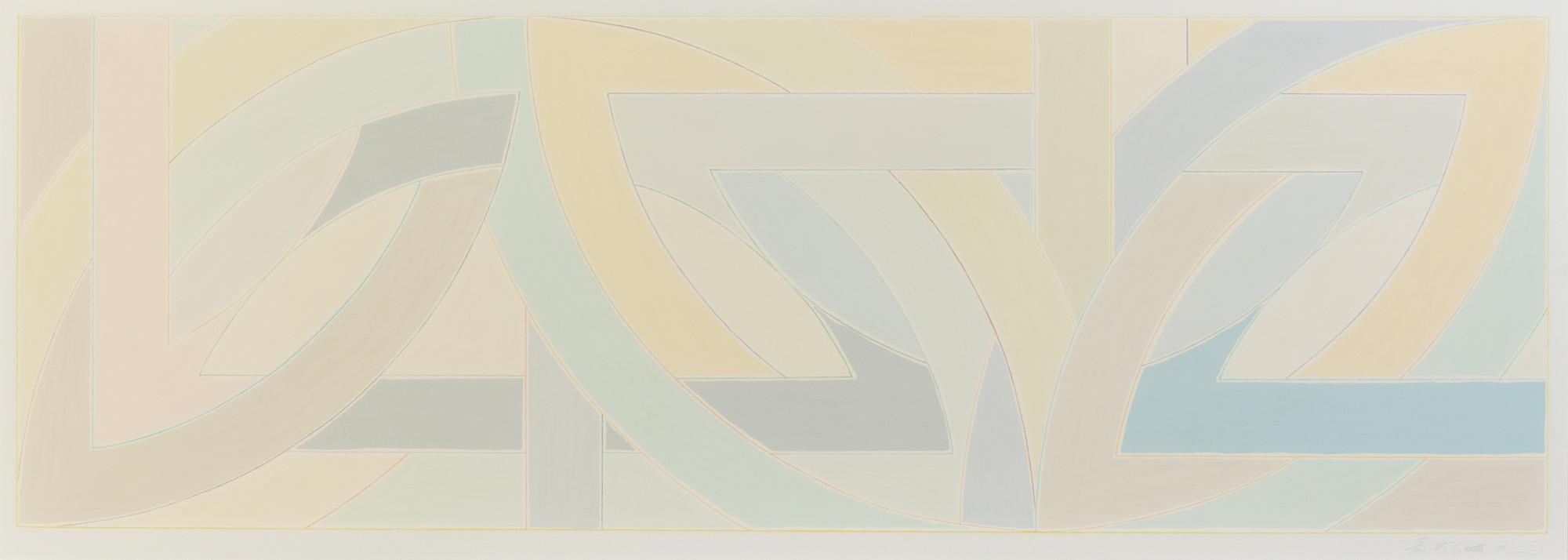 Frank Stella, (American, b. 1936), York Factory I, 1971