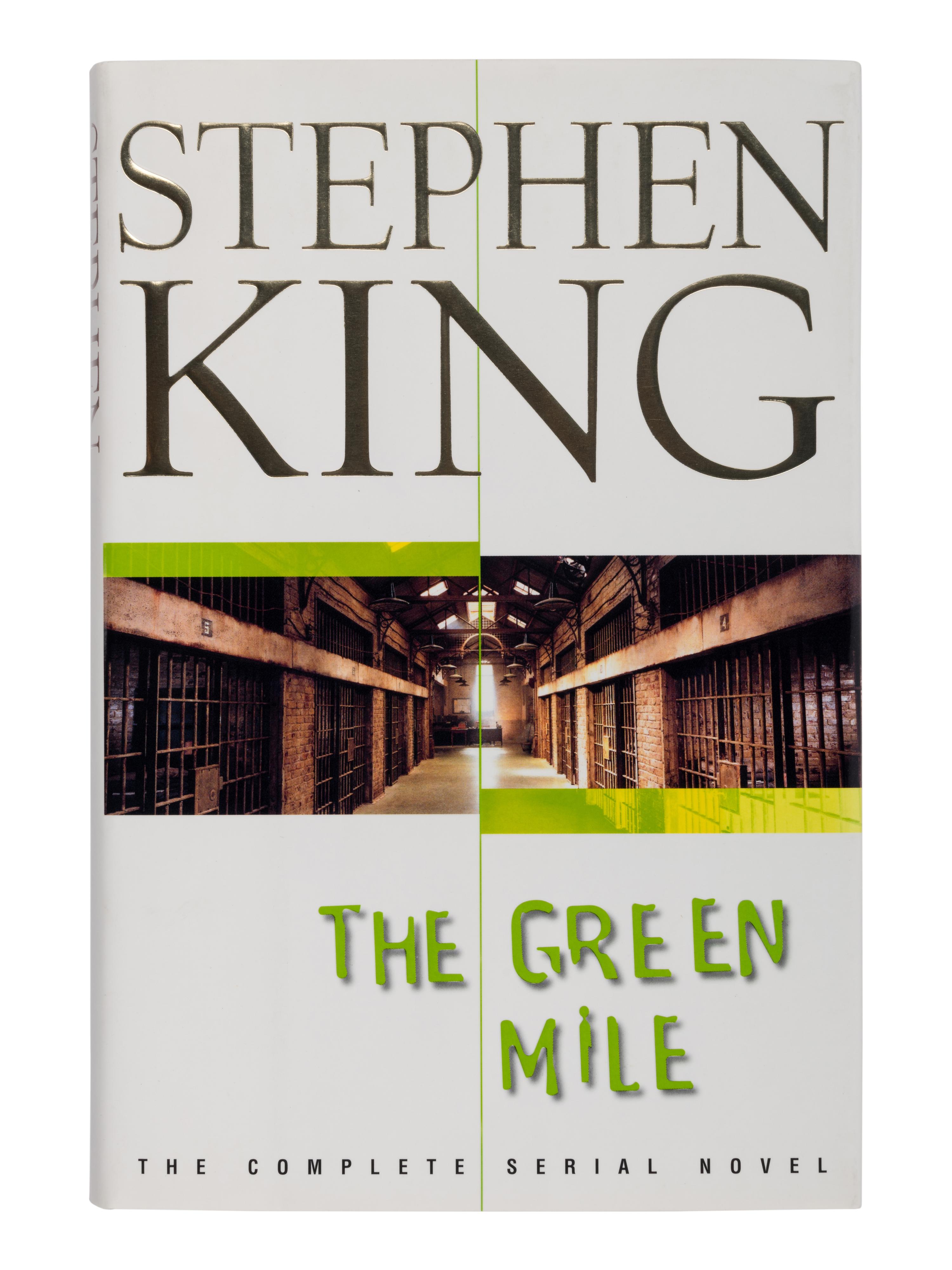 KING, Stephen (b. 1947). The Green Mile. New York: Scribner, 2000.