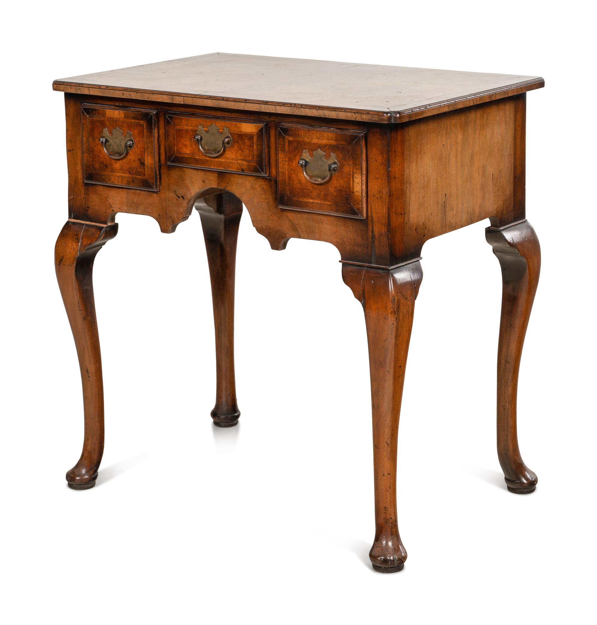 A George II Style Walnut Dressing Table