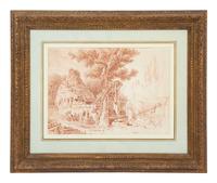 Study of Cottage and Tree