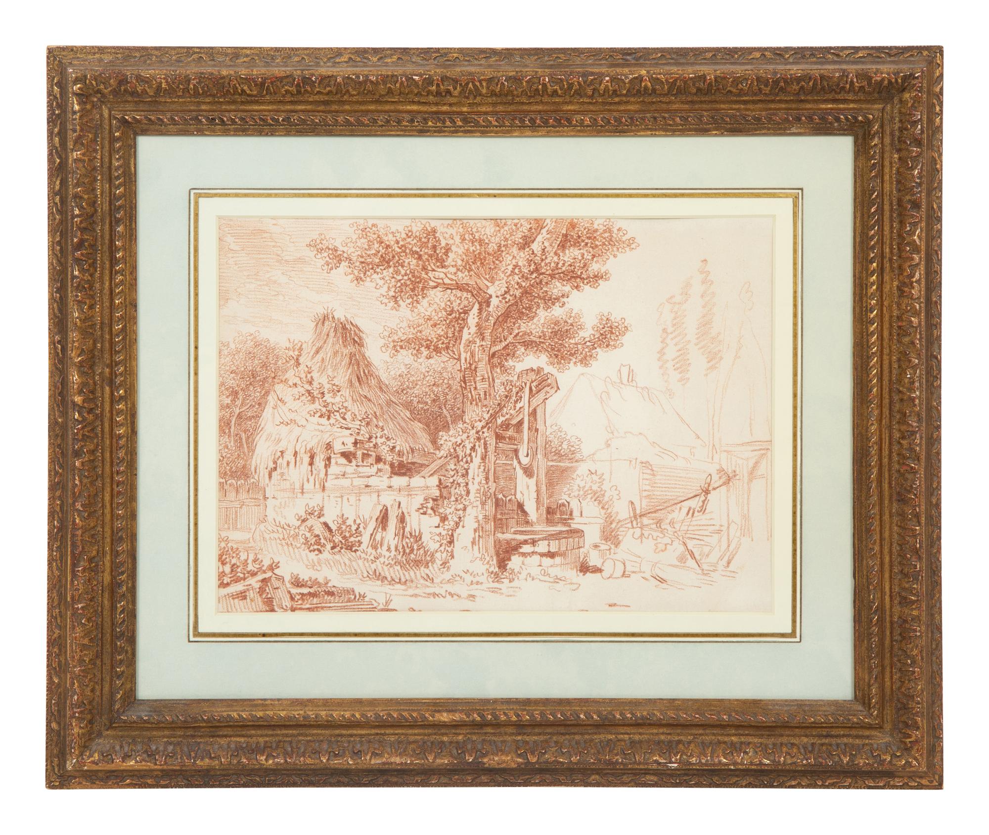 Study of Cottage and Tree