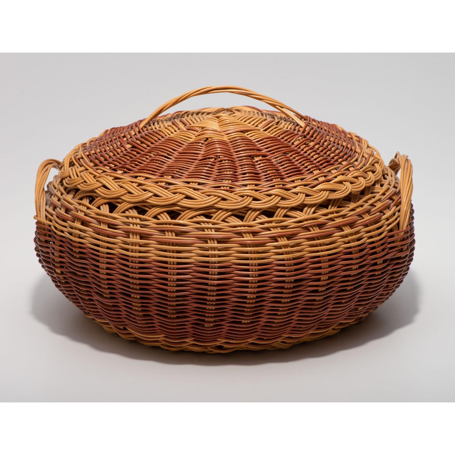 Buckbrush Lidded Basket
