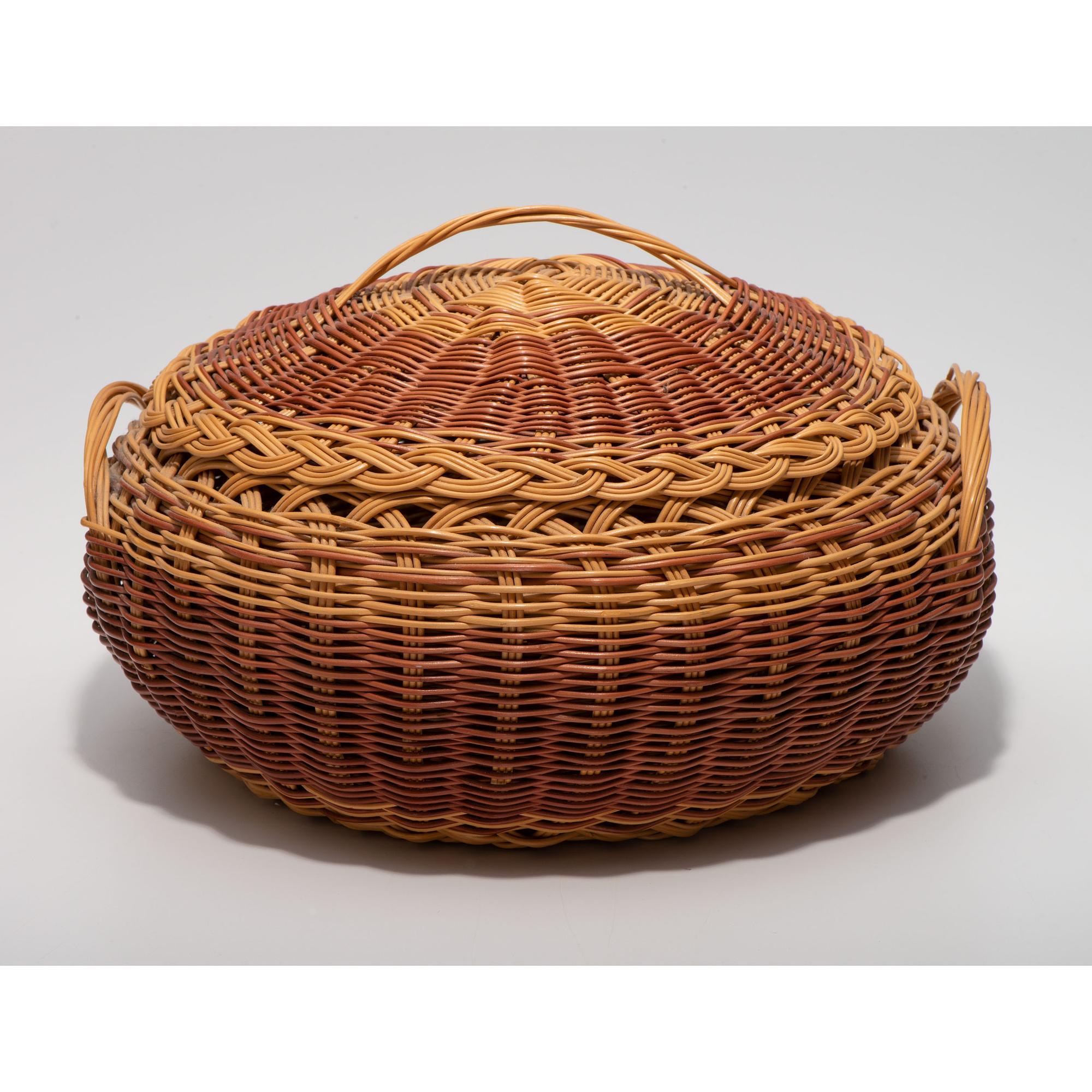 Buckbrush Lidded Basket