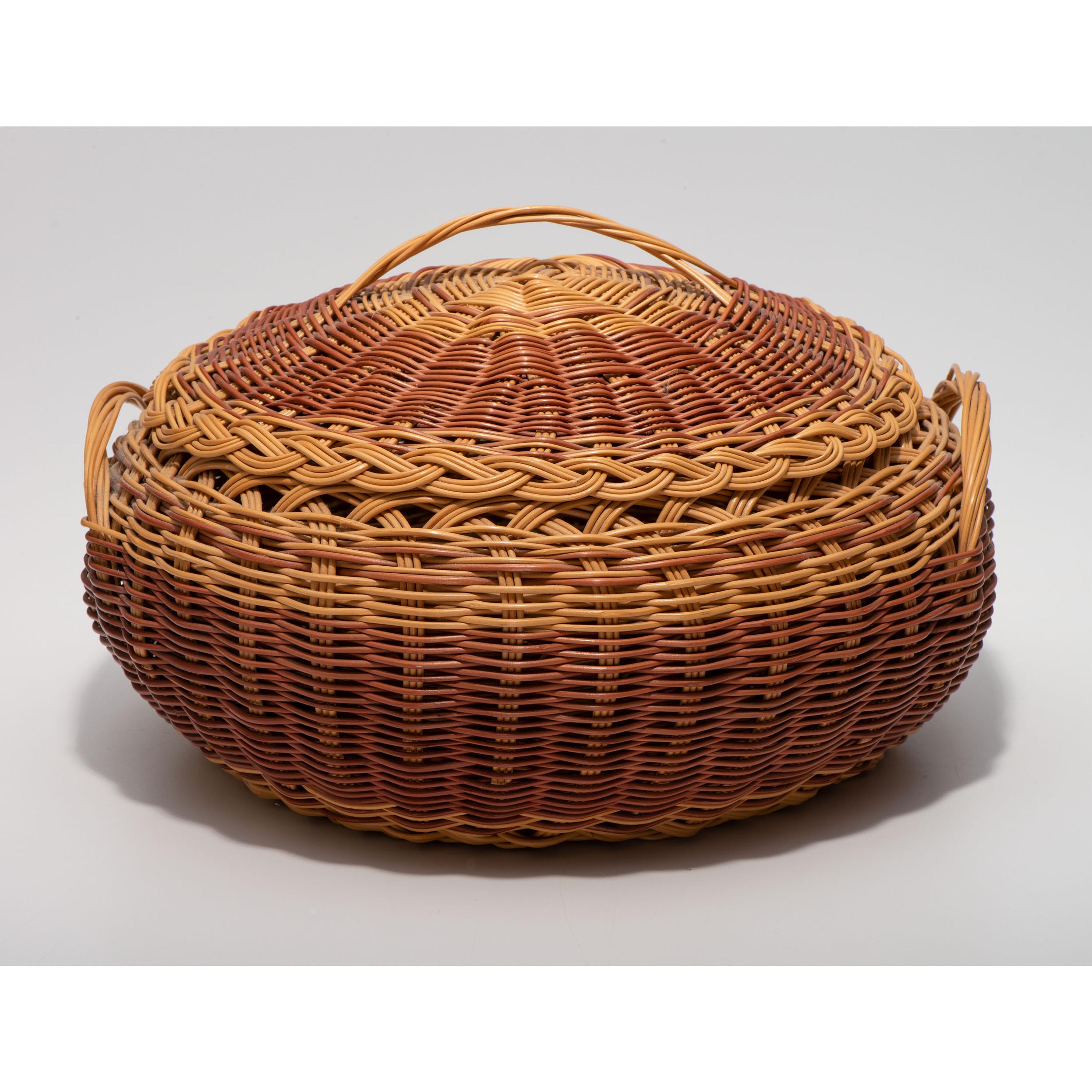 Buckbrush Lidded Basket