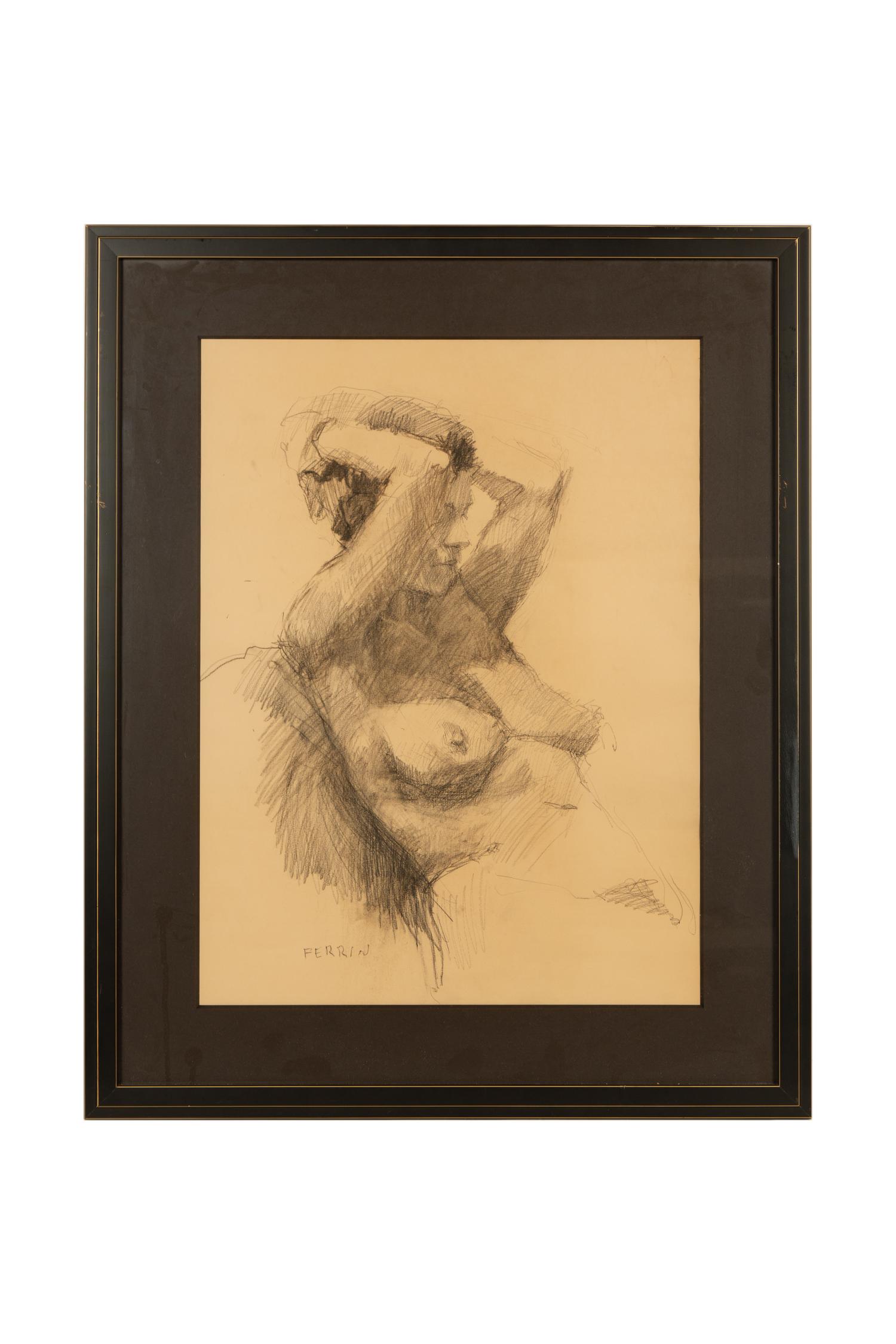 Untitled Nude Models (Three Framed Works)