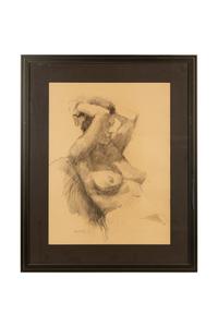Untitled Nude Models (Three Framed Works)