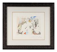 La girafe en feu (from Tauromachie Surrealiste ), 1966-1967