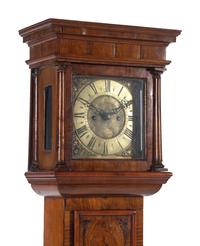 A George II Walnut Tall Case Clock