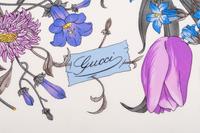 Three Designer Scarves: One Hermès, One Gucci, and One Valentino