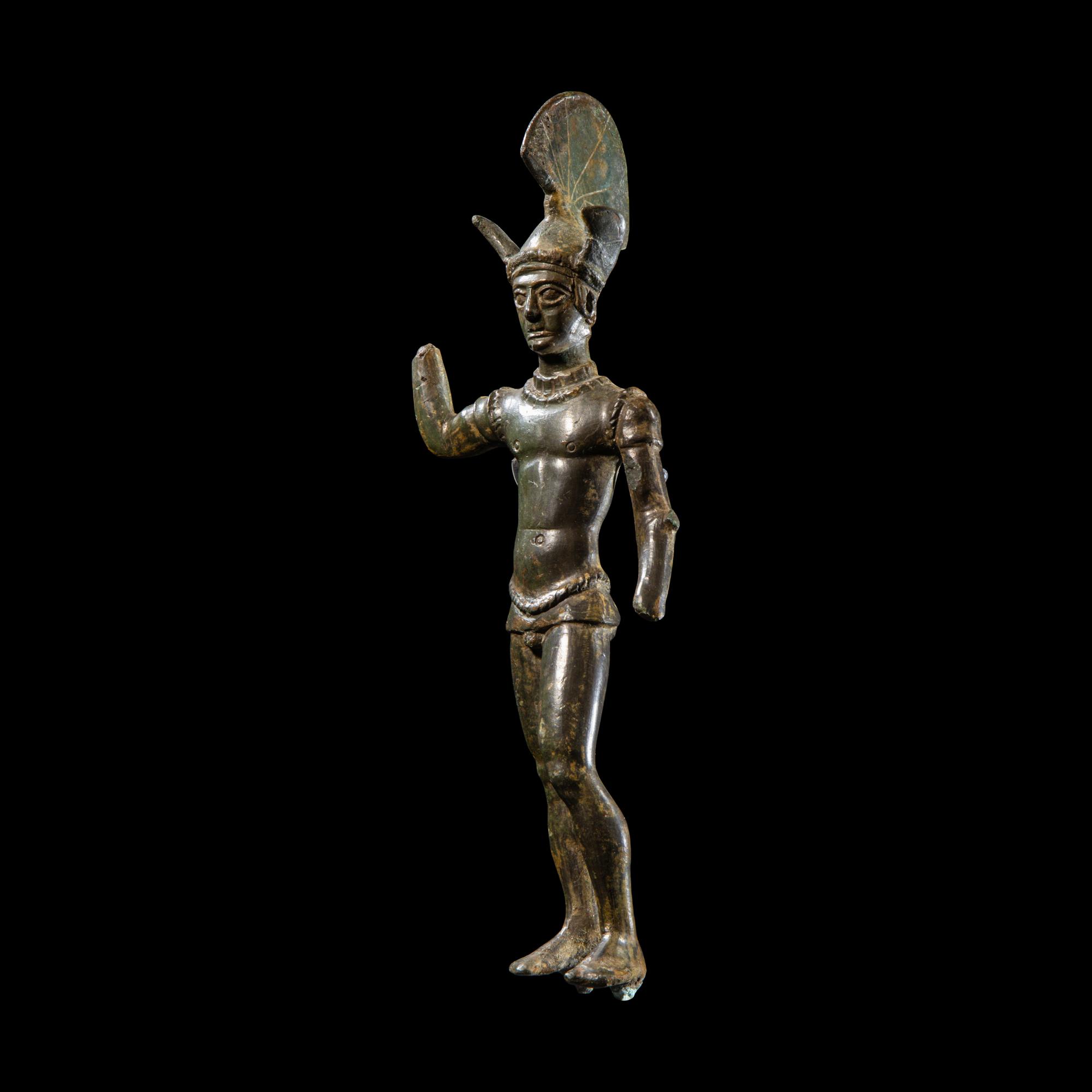 An Etruscan Bronze Warrior