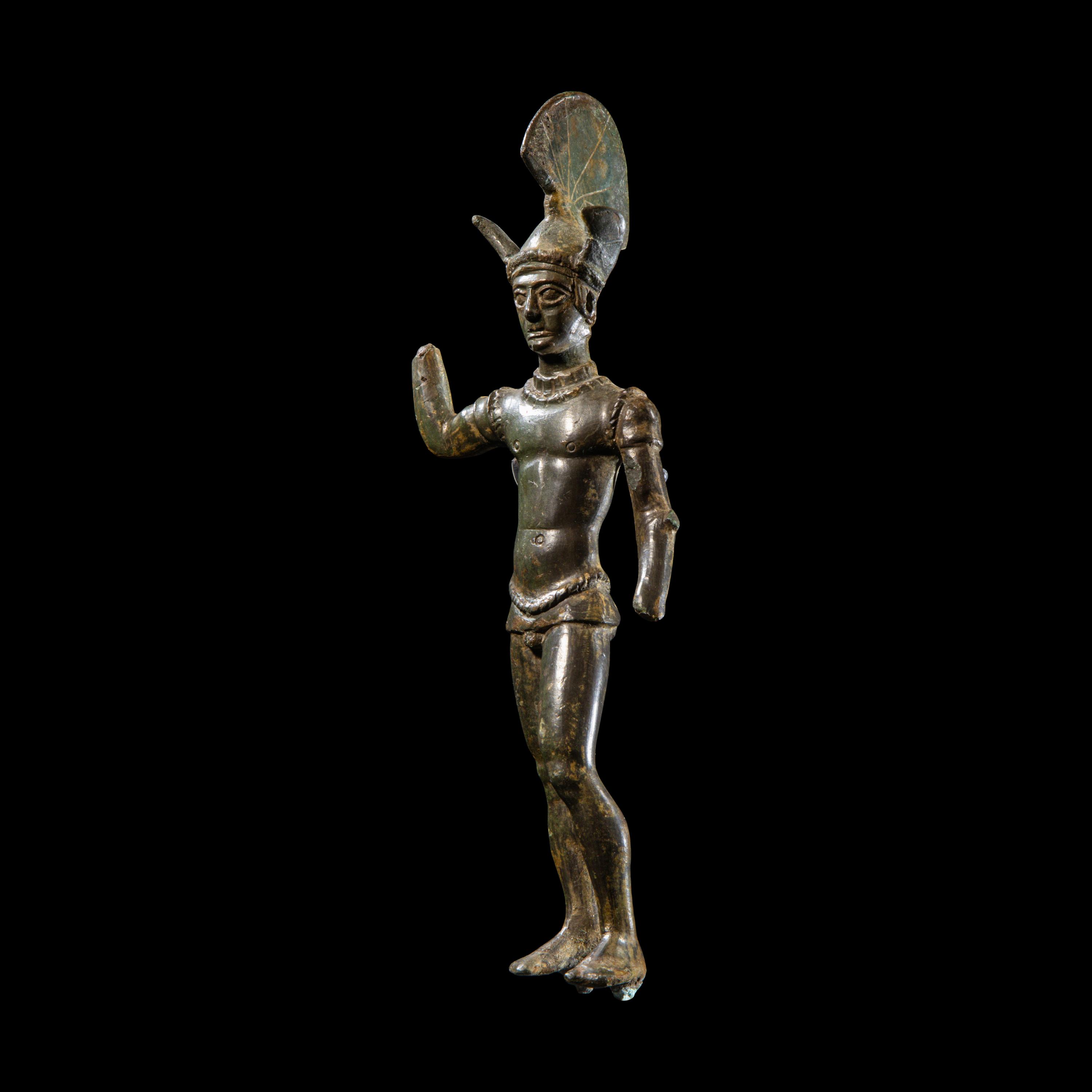 An Etruscan Bronze Warrior