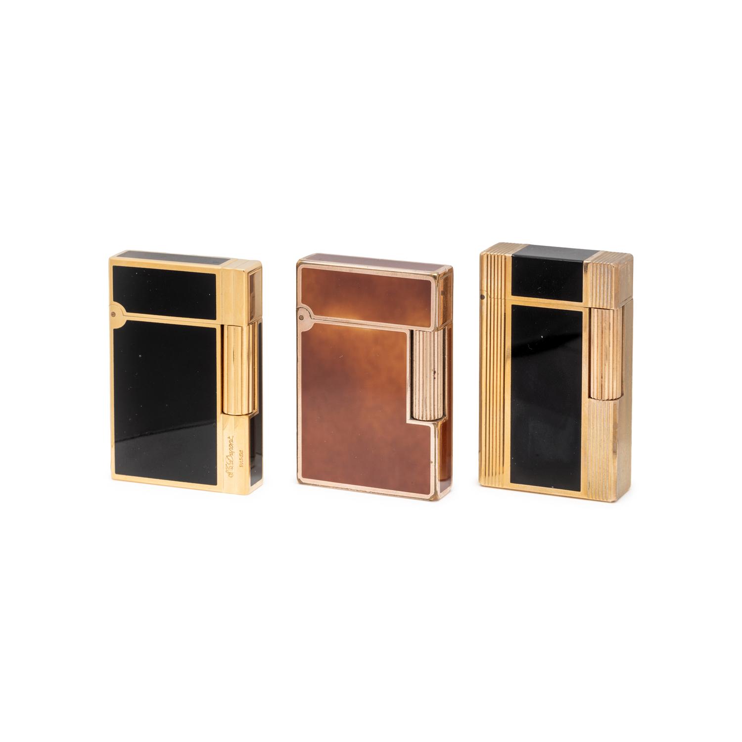 S.T. DUPONT, COLLECTION OF LACQUERED LIGHTERS