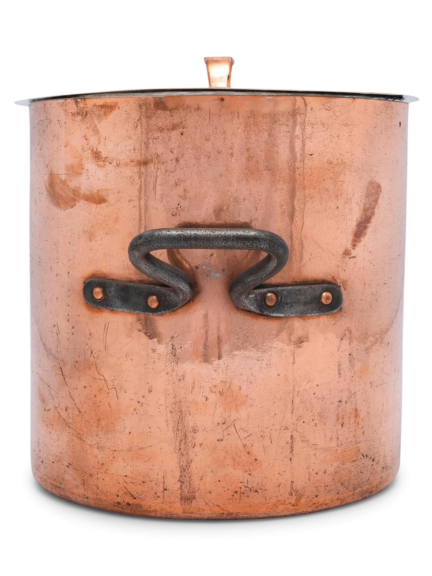 A German Copper Stock Pot