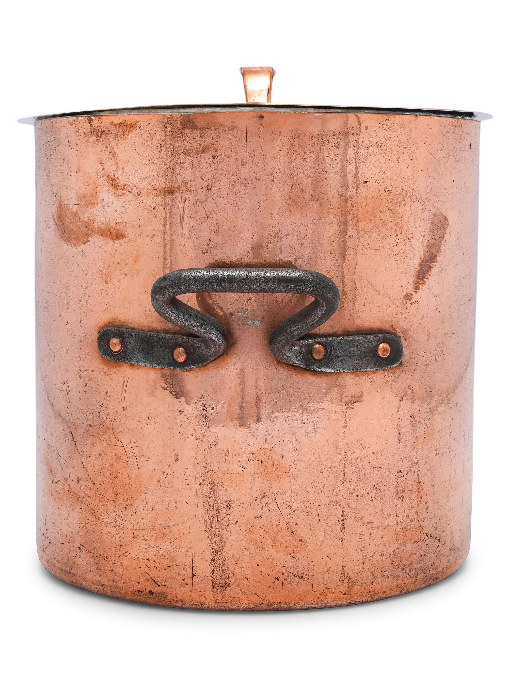 A German Copper Stock Pot