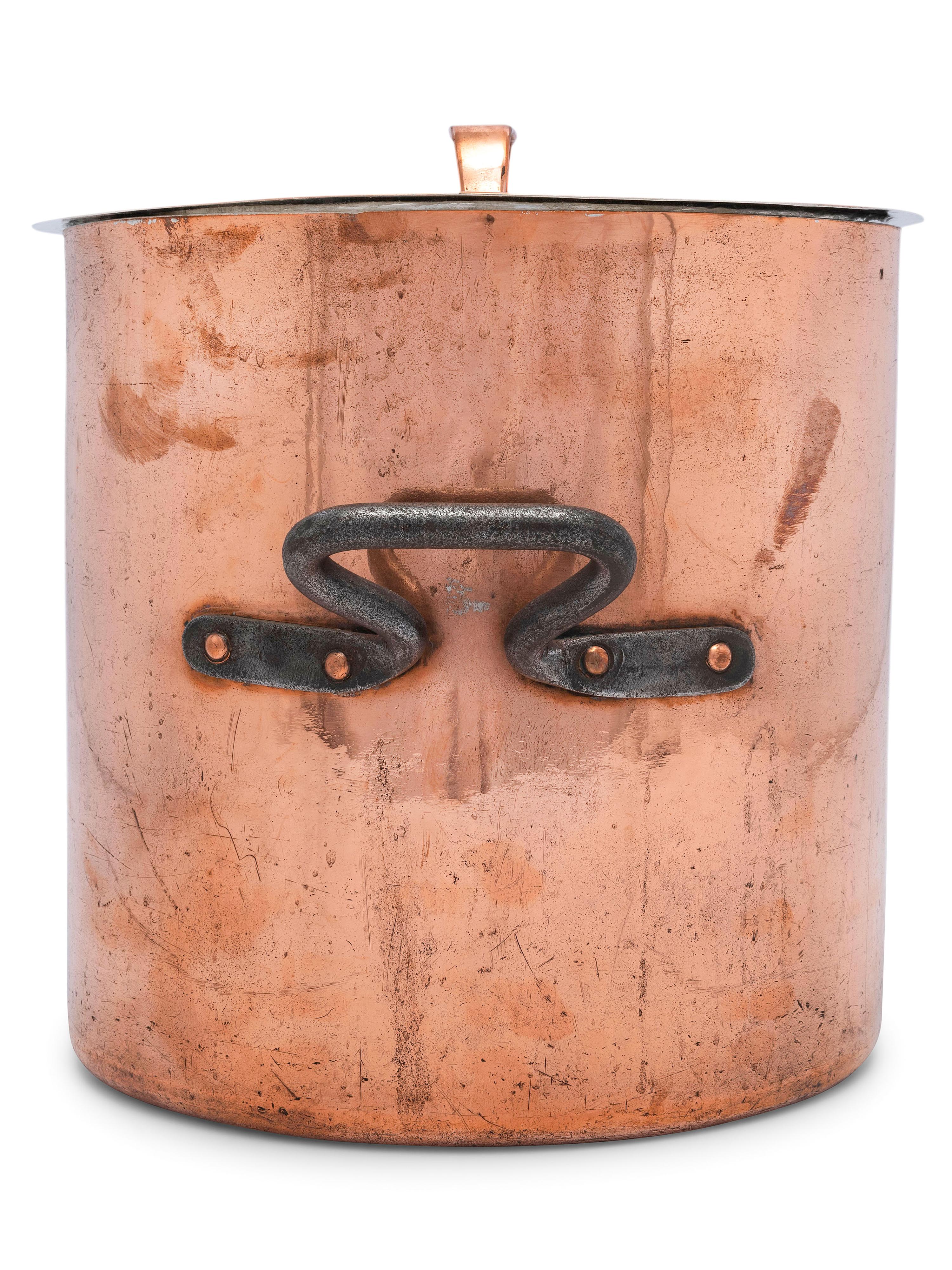 A German Copper Stock Pot