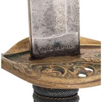 Horstmann Model 1850 Foot Officers Sword Presented to Lt. Harry M Hyde by his "Friends in the Atlantic Mutl Ins Co"