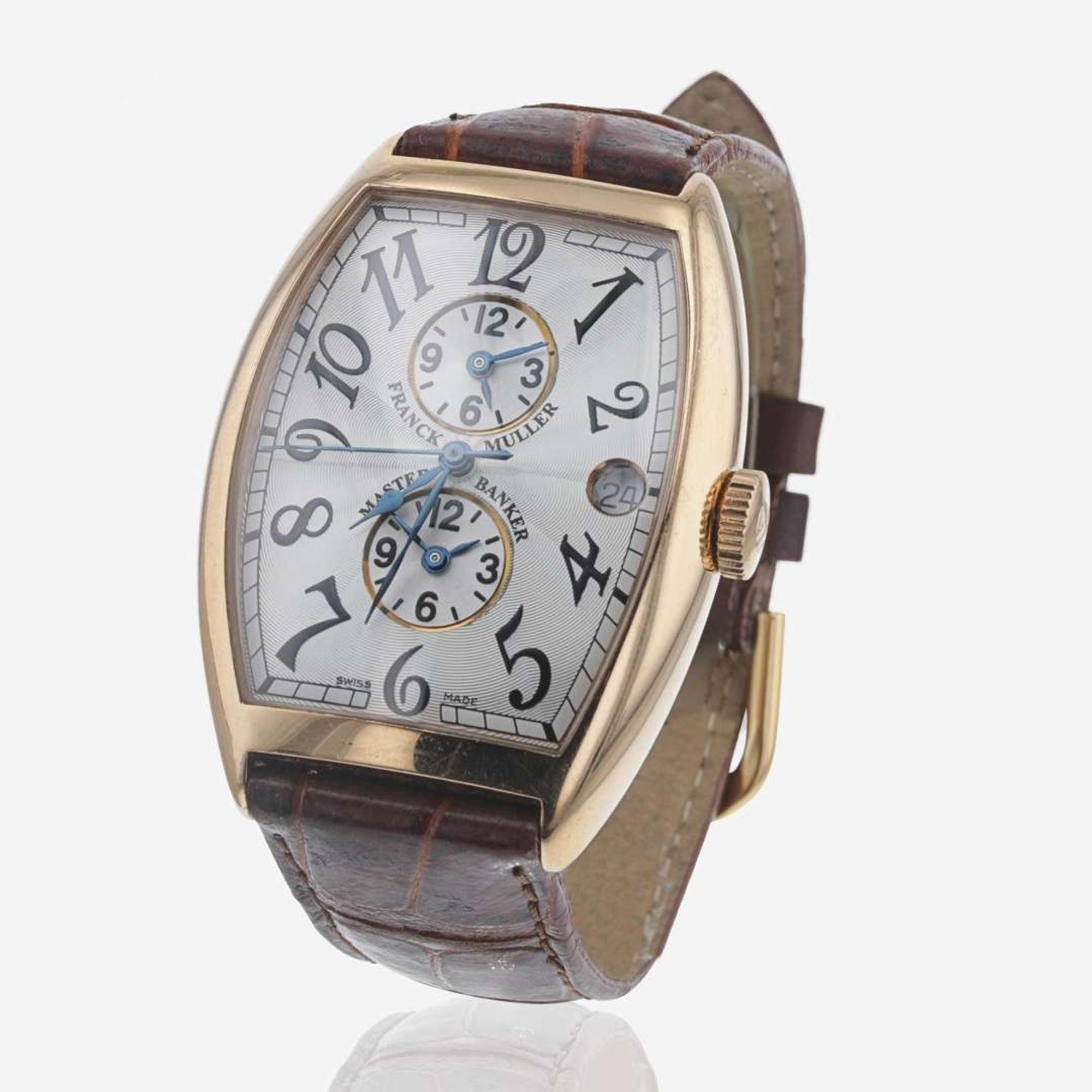 Franck Muller Cintrée Curvex Master Banker No. 40 Ref. 6850 MB Swiss