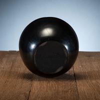 Carved Blackware Pottery Jar