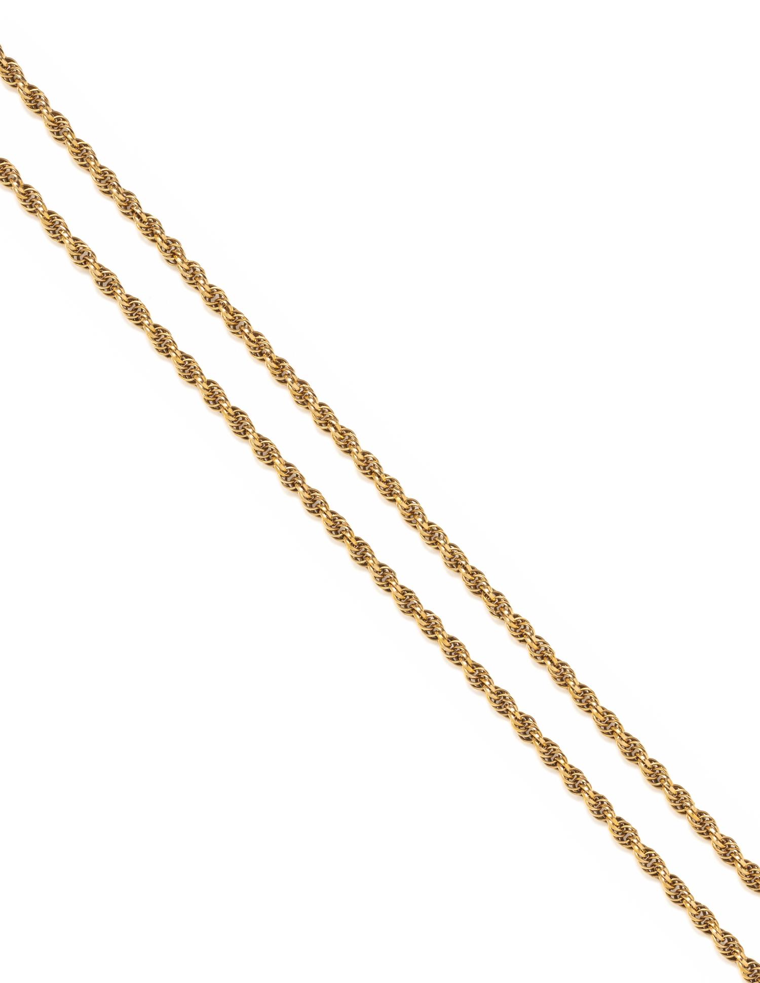 YELLOW GOLD NECKLACE
