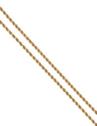 YELLOW GOLD NECKLACE