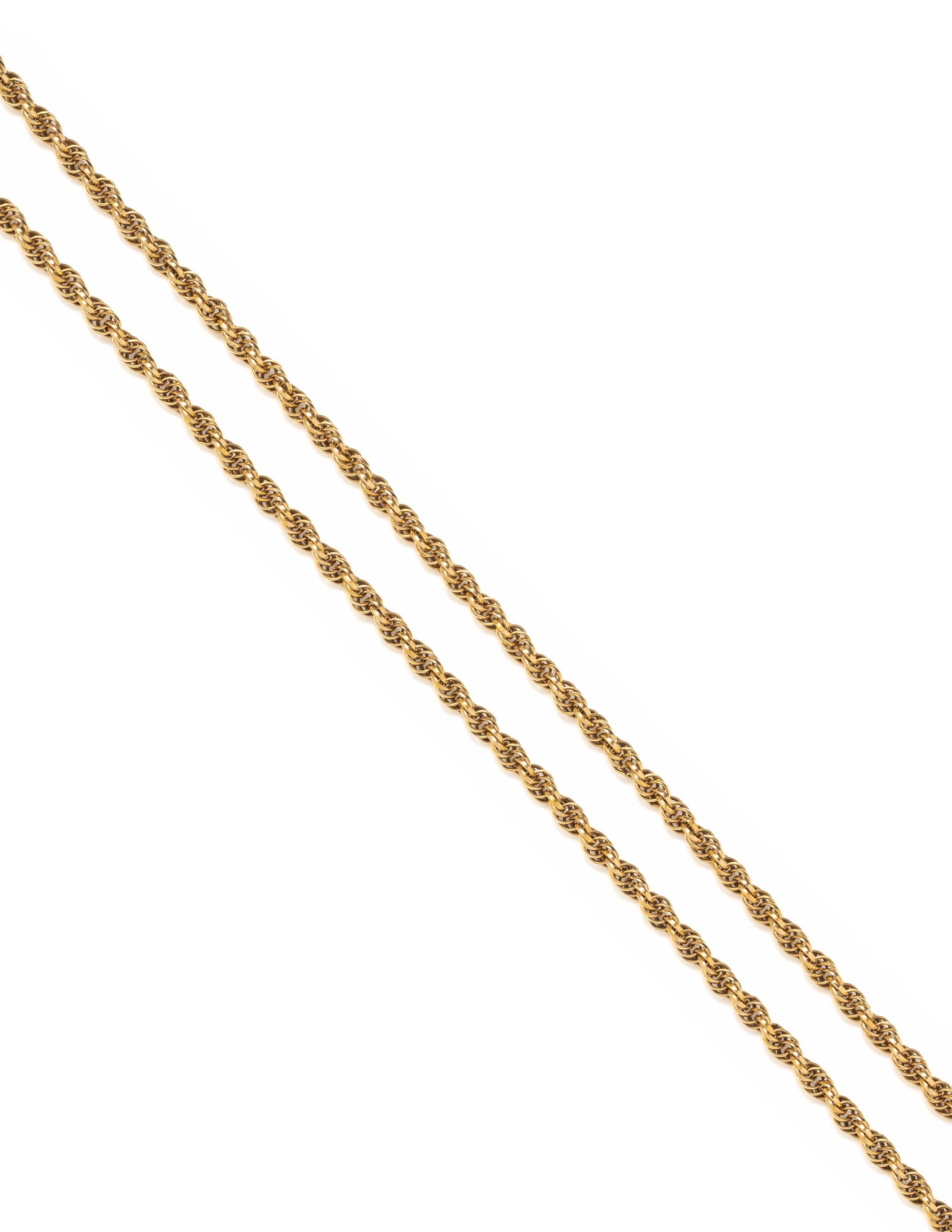 YELLOW GOLD NECKLACE