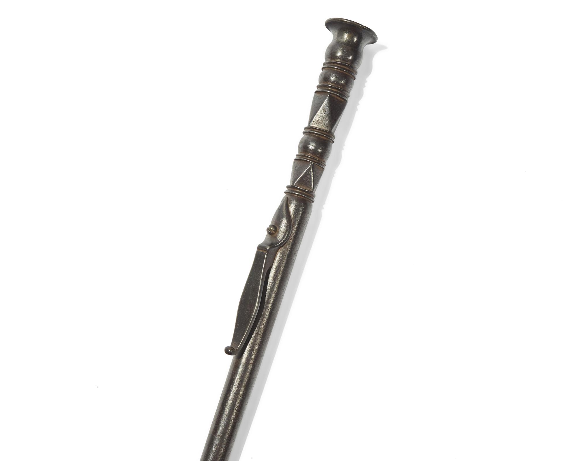 A Wrought Iron Blow Poker, Northern European, 18th / 19th Century