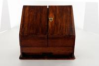 A Victorian Mahogany Letter Box