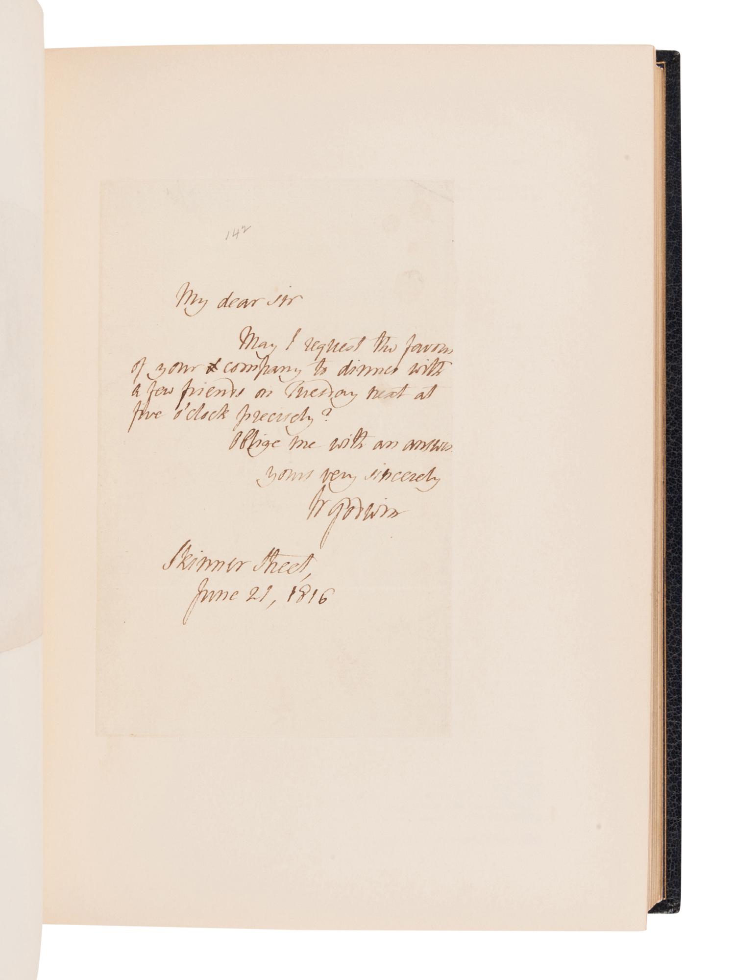[BINDING]. MAGINN, William and William BATES, editors. -- MACLISE, Daniel, illustrator. A Gallery of Illustrious Literary Characters (1830-1838) . London: Chatto and Windus, 1874.