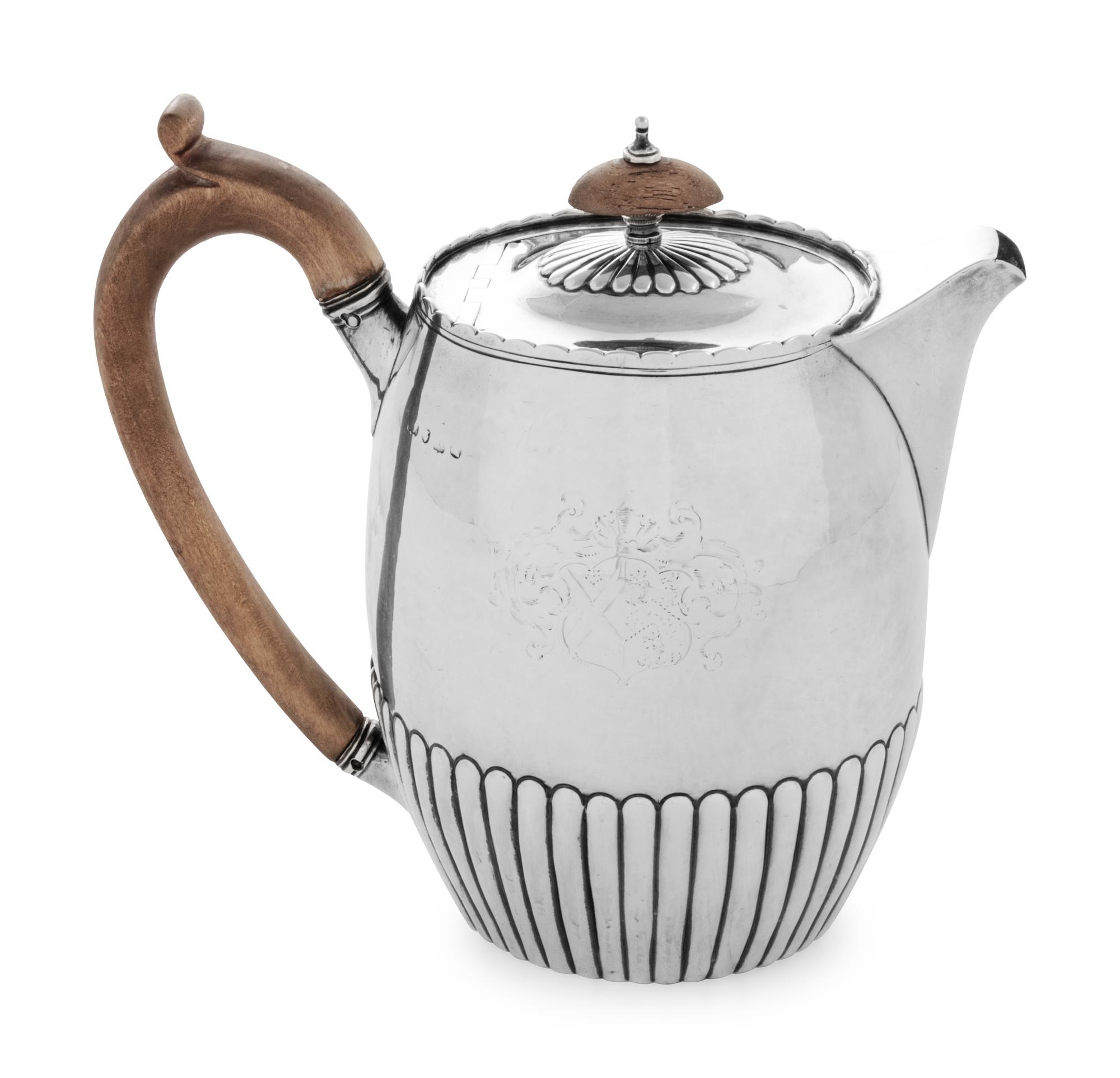 A George III Silver Hot Water Jug