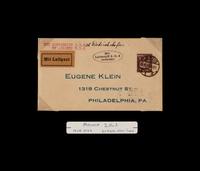 [FLIGHT COVER] Germany. 1924, October 12, U.S. Navy Dirigible ZR-3 [USS Los Angeles] Arrival from Germany (AAMC Z-41)
