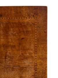 An Italian Walnut and Marquetry Writing Table