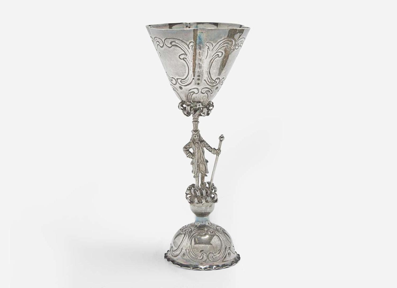 A group of five Renaissance Revival silver table items, Hanau, Germany and Providence, RI, late 19th / early 20th century