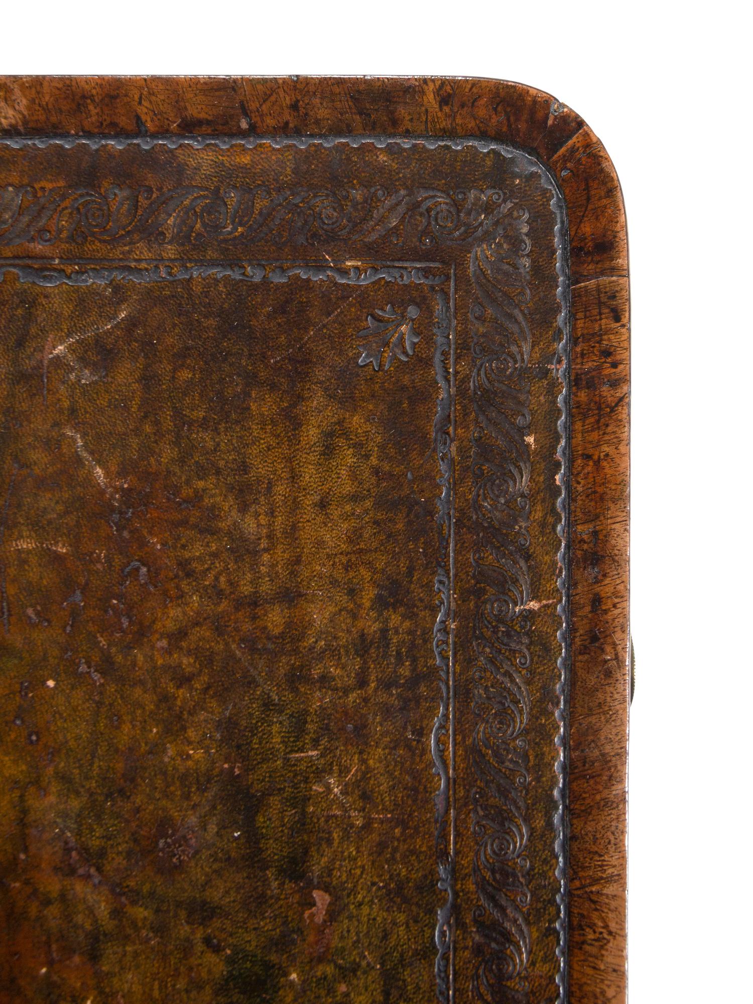 A Regency Mahogany Writing Table
