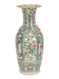 A Large Chinese Famille Rose Porcelain Vase