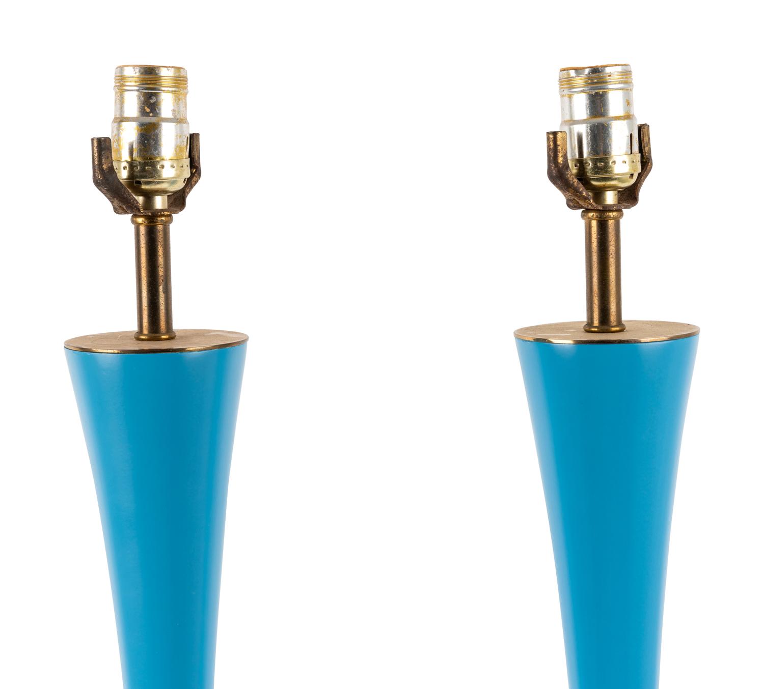 Pair of Table Lamps Hansen, USA